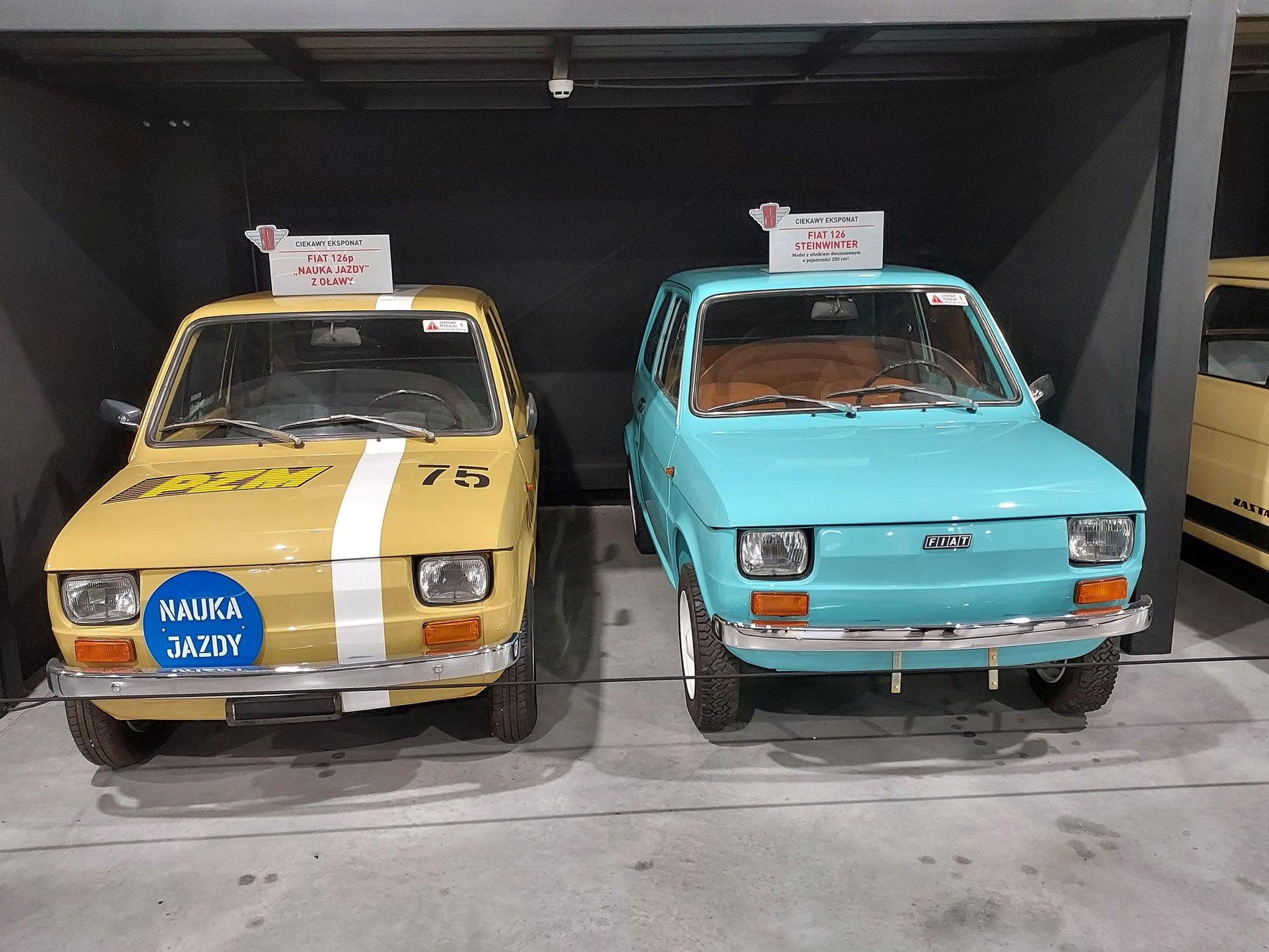 Maluchy w Muzeum Wena w Oławie