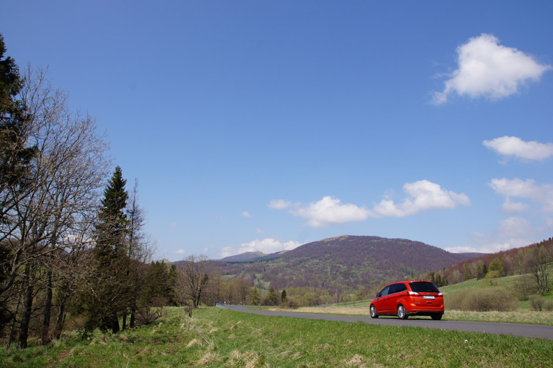 C-Maxem jedziemy z dziećmi w Bieszczady