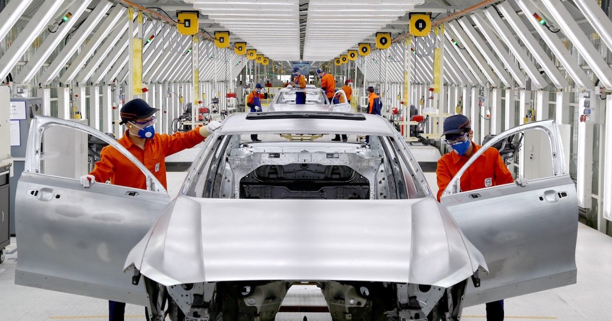 Produkcja Volvo w Chinach