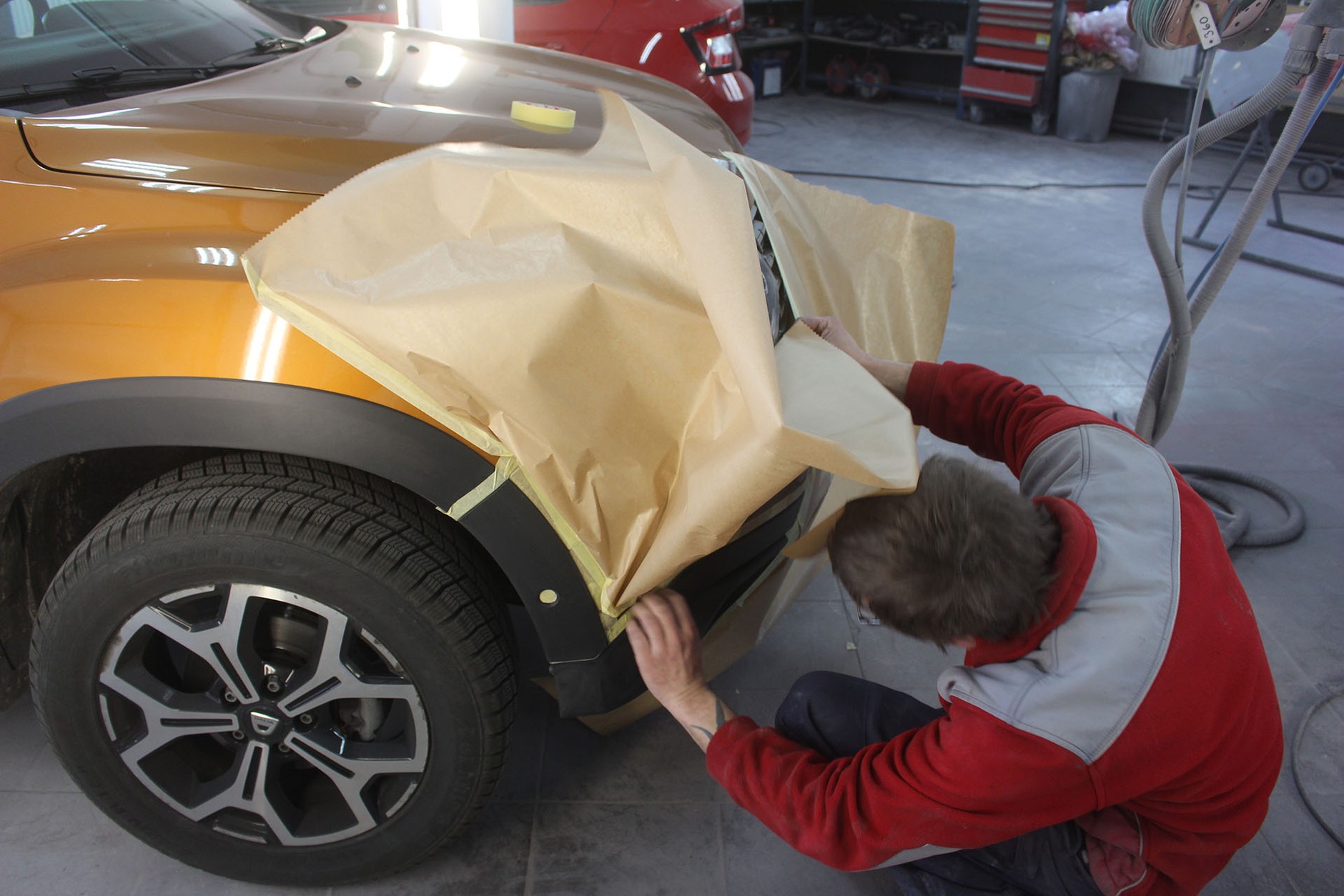 Porysowany zderzak można naprawić!