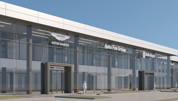 Budowa salonów marek Rolls-Royce, McLaren i Aston Martin w Warszawie