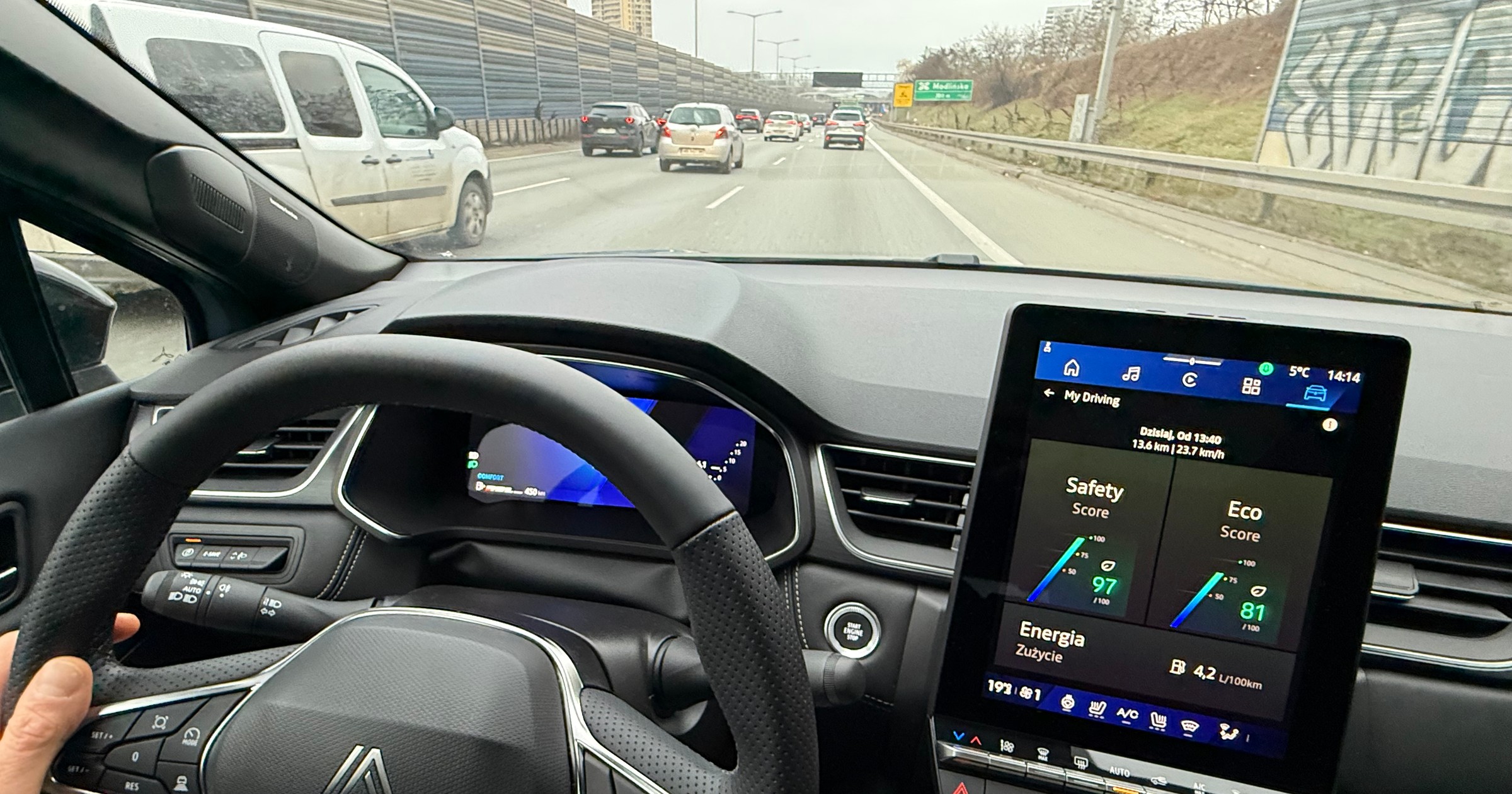 Ecodriving niekoniecznie musi oznaczać wolną jazdę