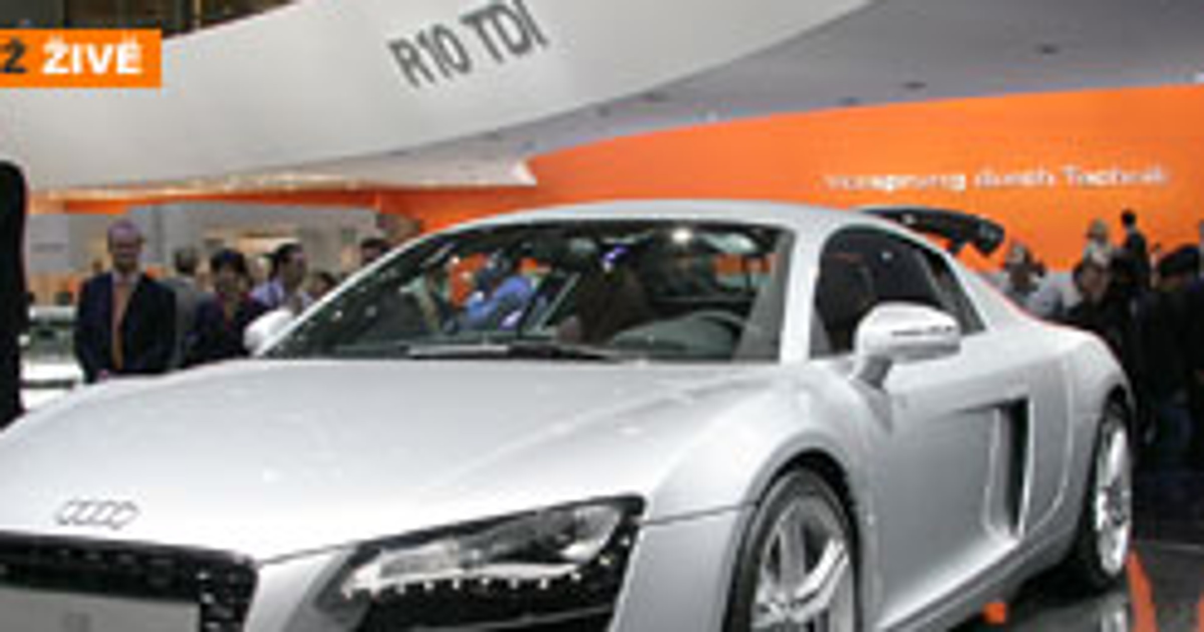 Paryż na żywo: fotogaleria z targów – Audi R8
