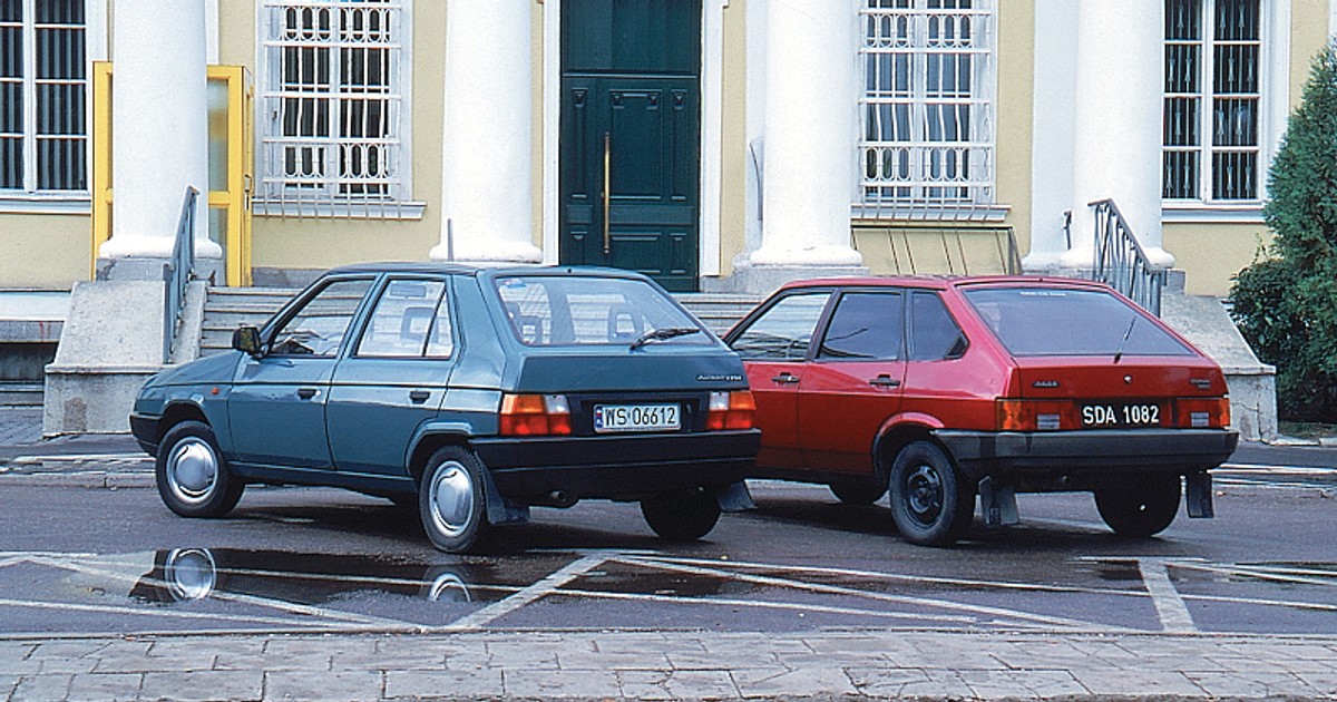 Skoda Favorit kontra Łada Samara