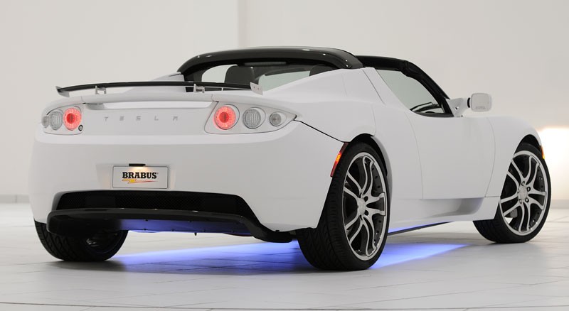 Essen Motor Show 2008: Tesla Roadster - ingerencja firmy Brabus