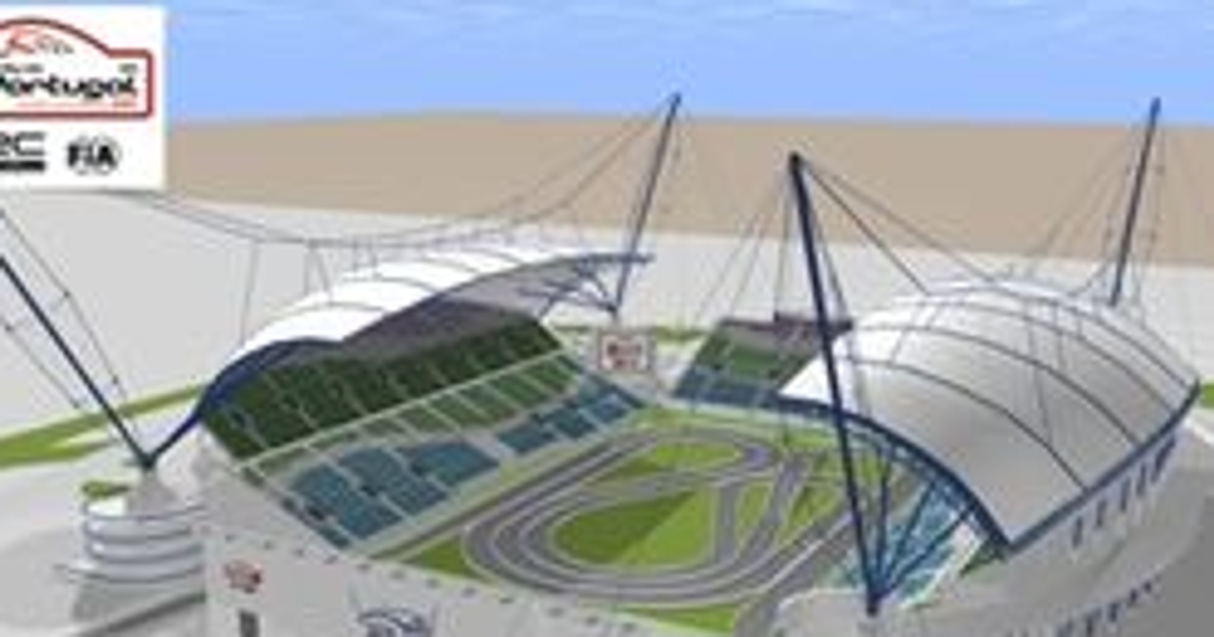 Rajd Portugalii 2007: superoes na Algarve Stadium