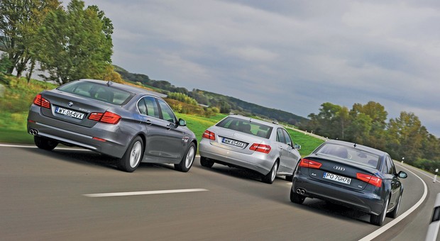 Co za pojedynek! Audi A6, BMW serii 5 czy Mercedes klasy E. Mechanik wyjaśnia