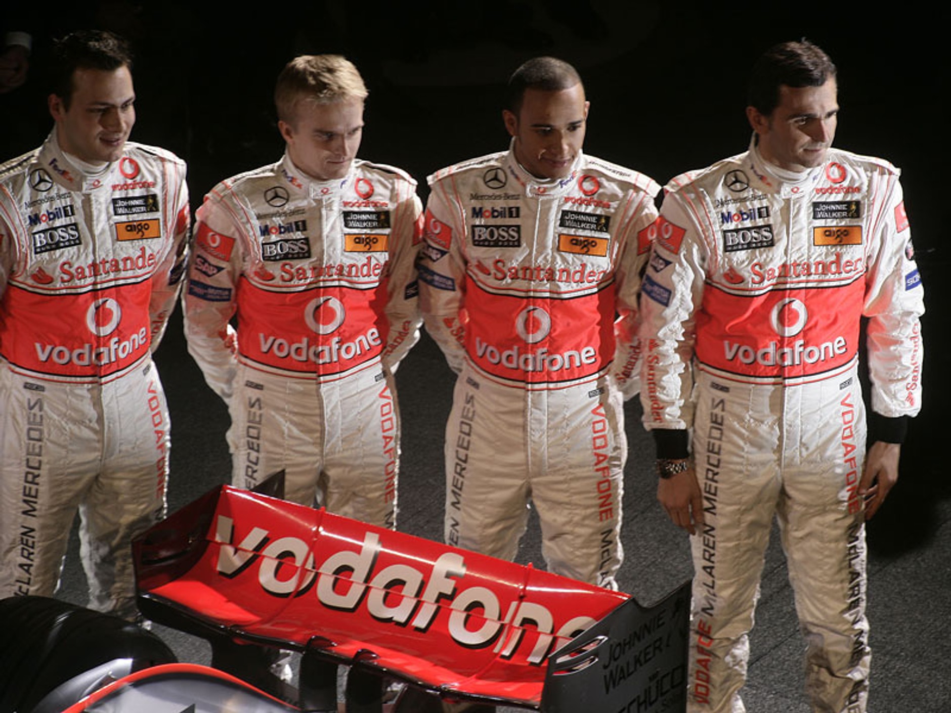 Vodafone McLaren-Mercedes w 2008 roku (historia, prezentacja)