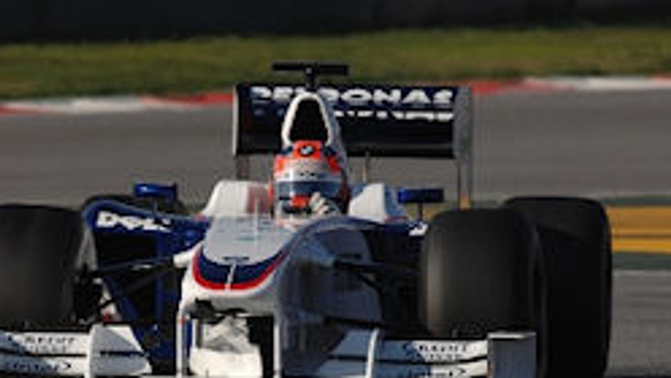 Formuła 1: testy w Barcelonie - Kubica siódmy, Loeb - ósmy