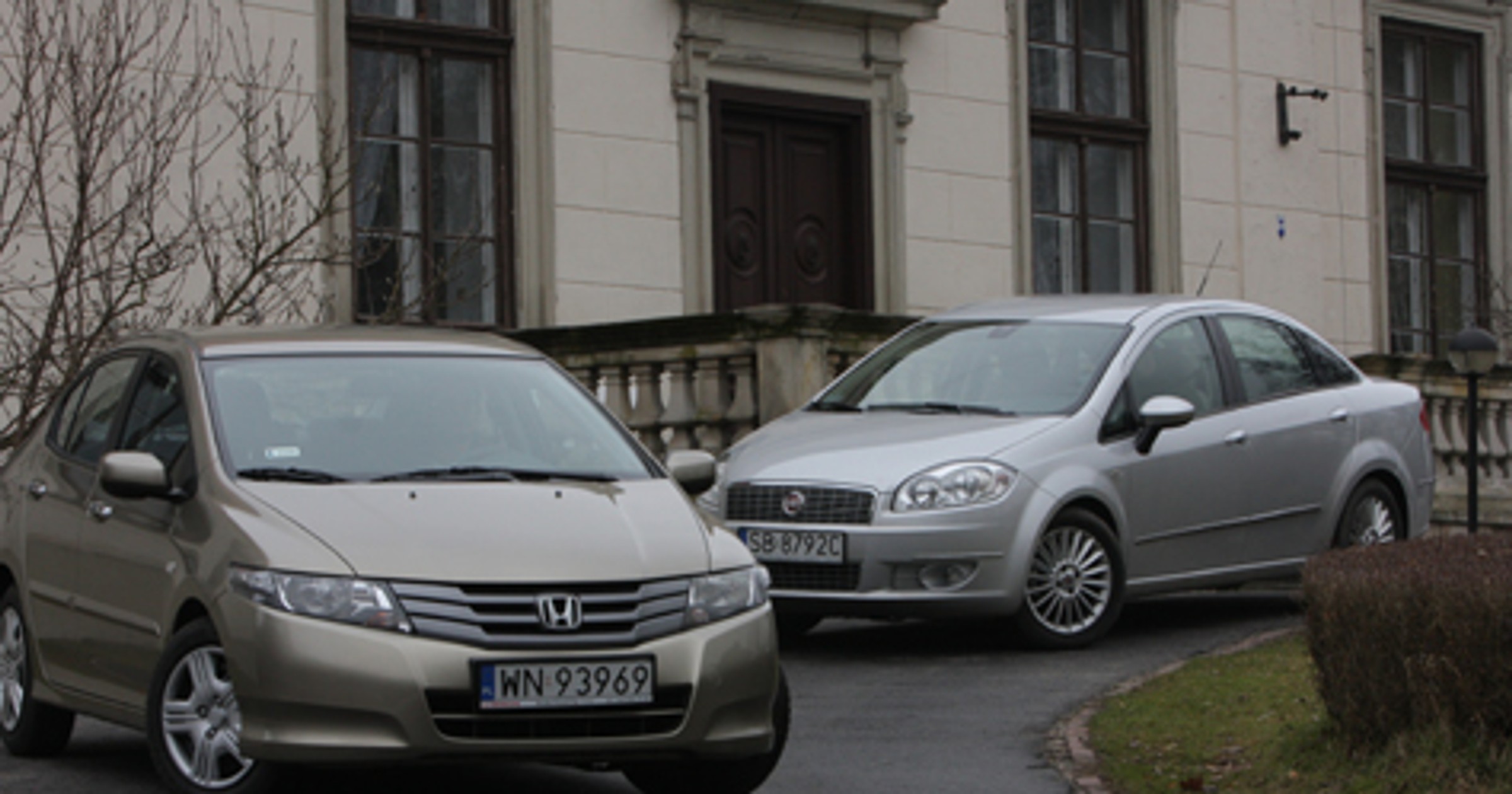 Honda City kontra Fiat Linea - Test wyrośniętych sedanów klasy B