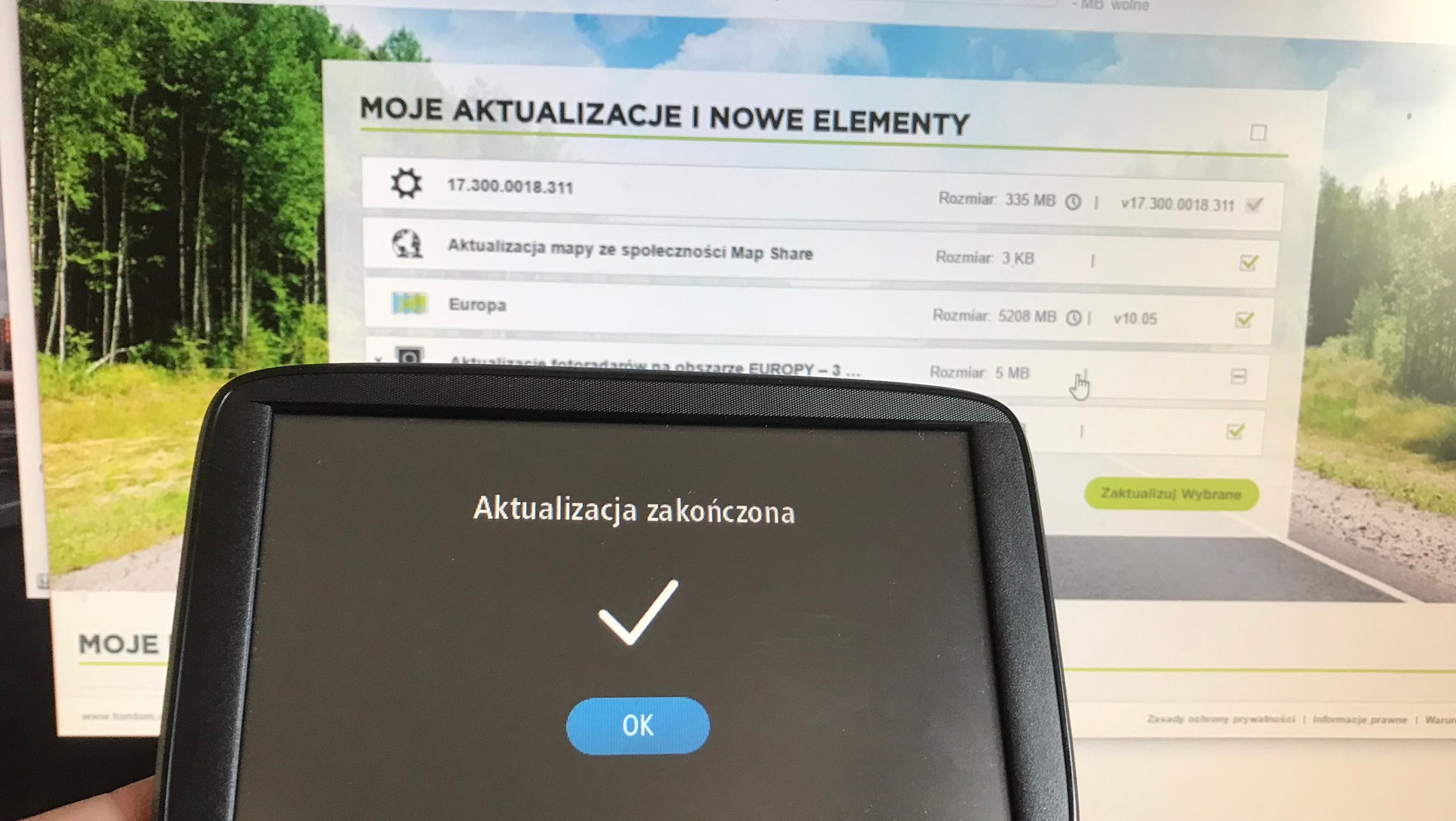 TomTom Start 52 - warto zacząć od aktualizacji