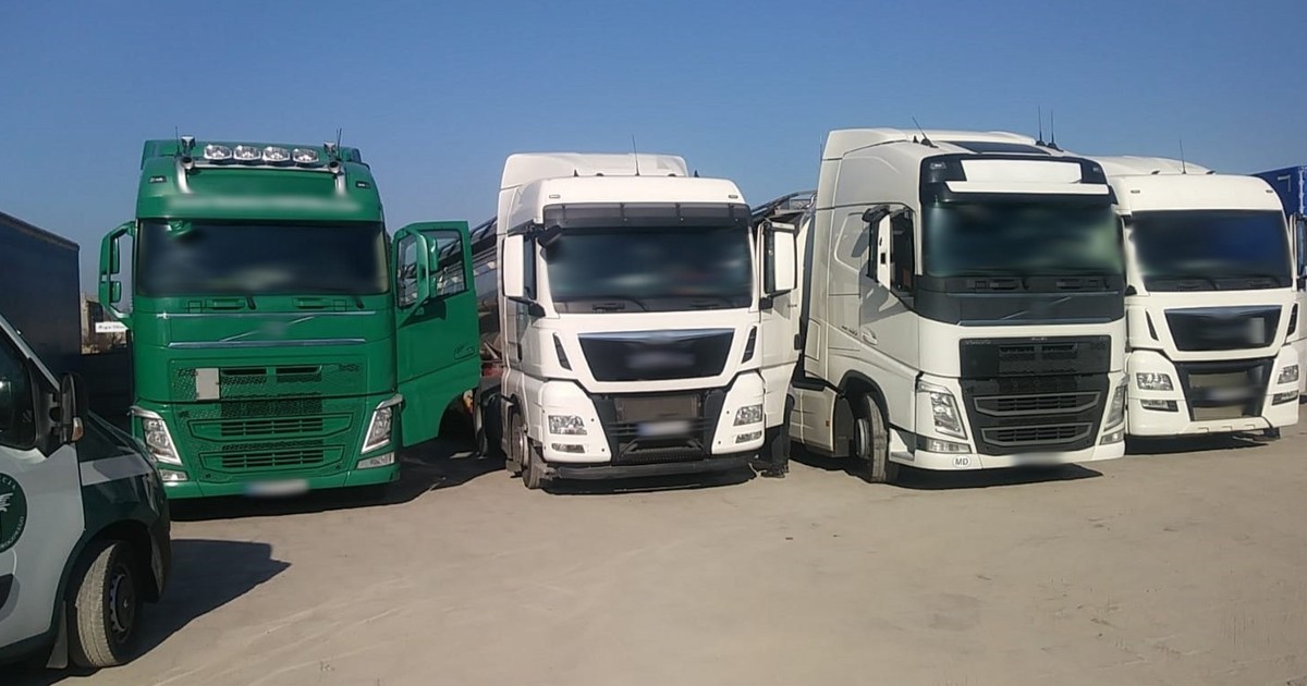 Pięć skontrolowanych ciężarówek - pięć "trafień" GITD i 60 tys. kary