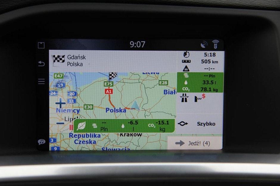 Ekologiczna nawigacja? iGO oblicza nawet zużycie paliwa i emisję CO2.