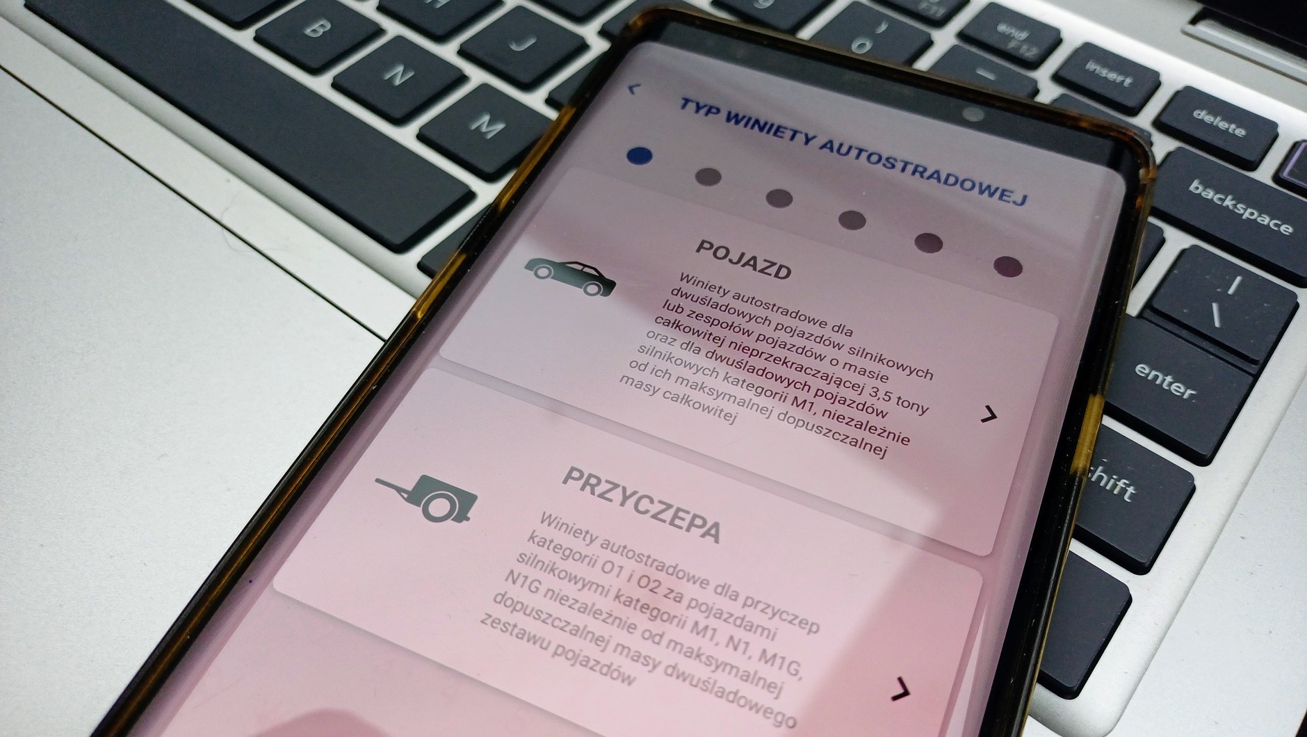 Zakup słowackiej winiety za pomocą aplikacji mobilnej eZnamka