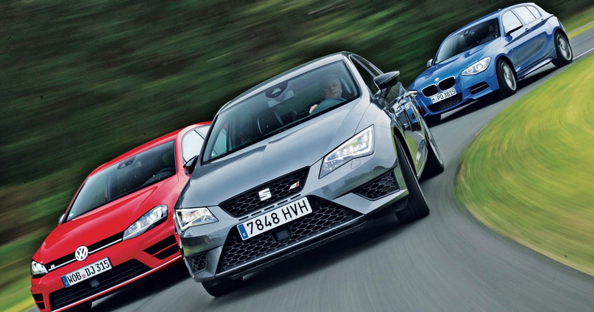 Seat Leon Cupra kontra Volkswagen Golf R i BMW M135i: Hiszpanie kontratakują!