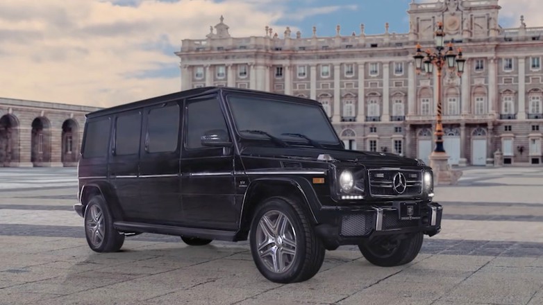 Opancerzony Mercedes G 63 AMG