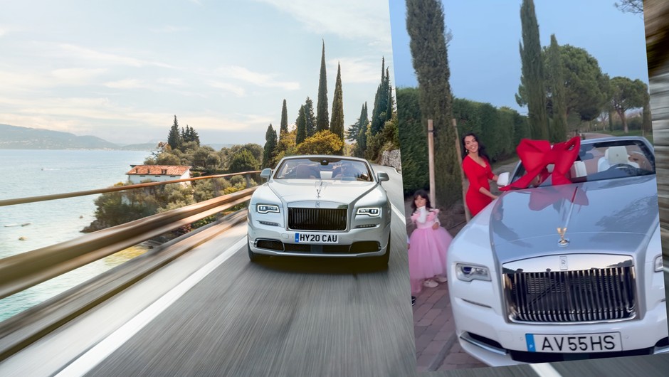 Christiano Ronaldo dostał na gwiazdkę Rolls-Royce'a Dawn 