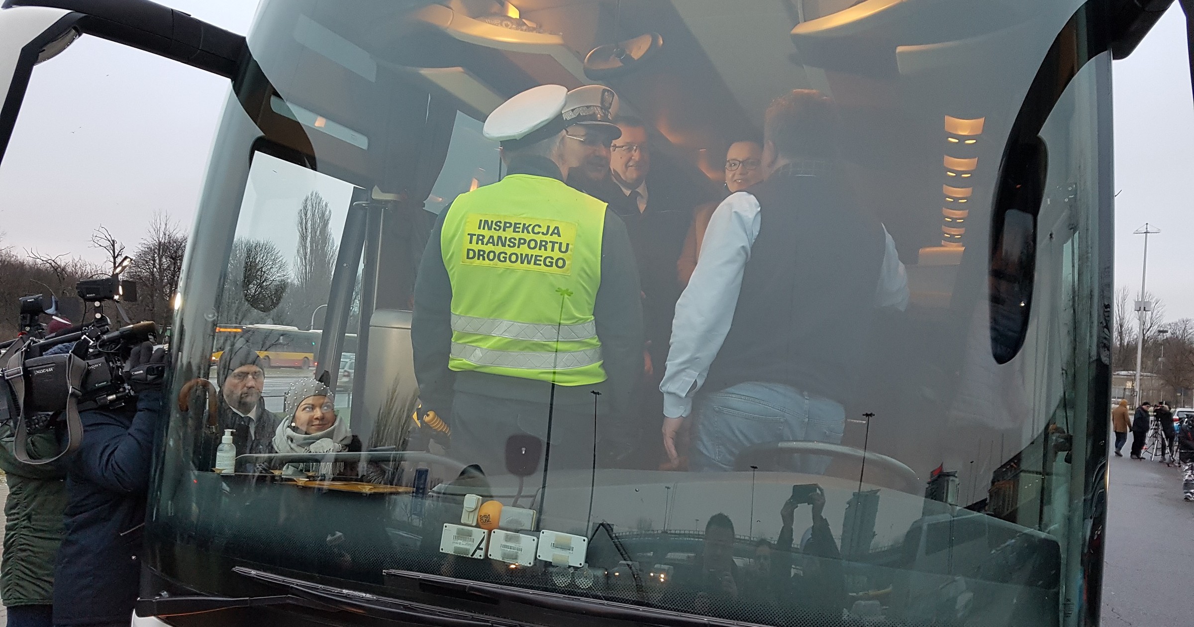 Akcja "Bezpieczny autokar - ferie 2019"