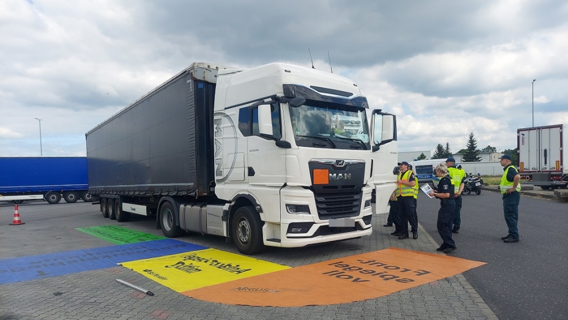Polsko-niemieckie kontrole na autostradzie A12