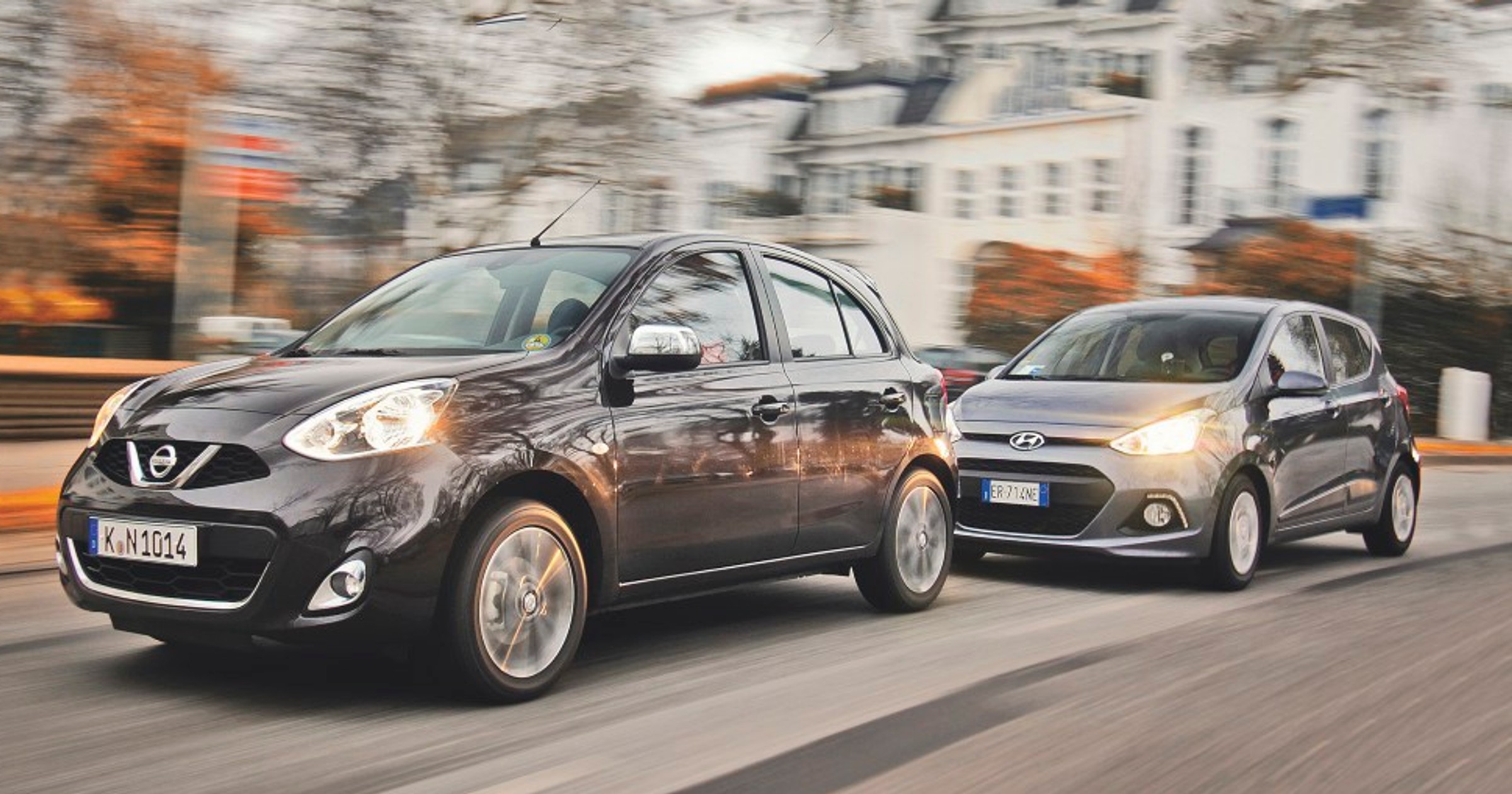 Porównanie | Nissan Micra 1.2 kontra Hyundai i10 1.0