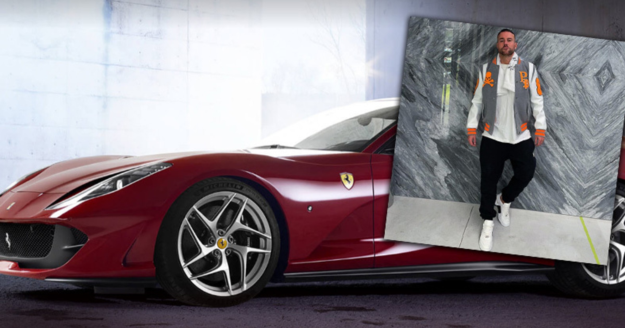 Philipp Plein chwali się luksusowymi autami. Ferrari go nie znosi (Instagram/philippplein)