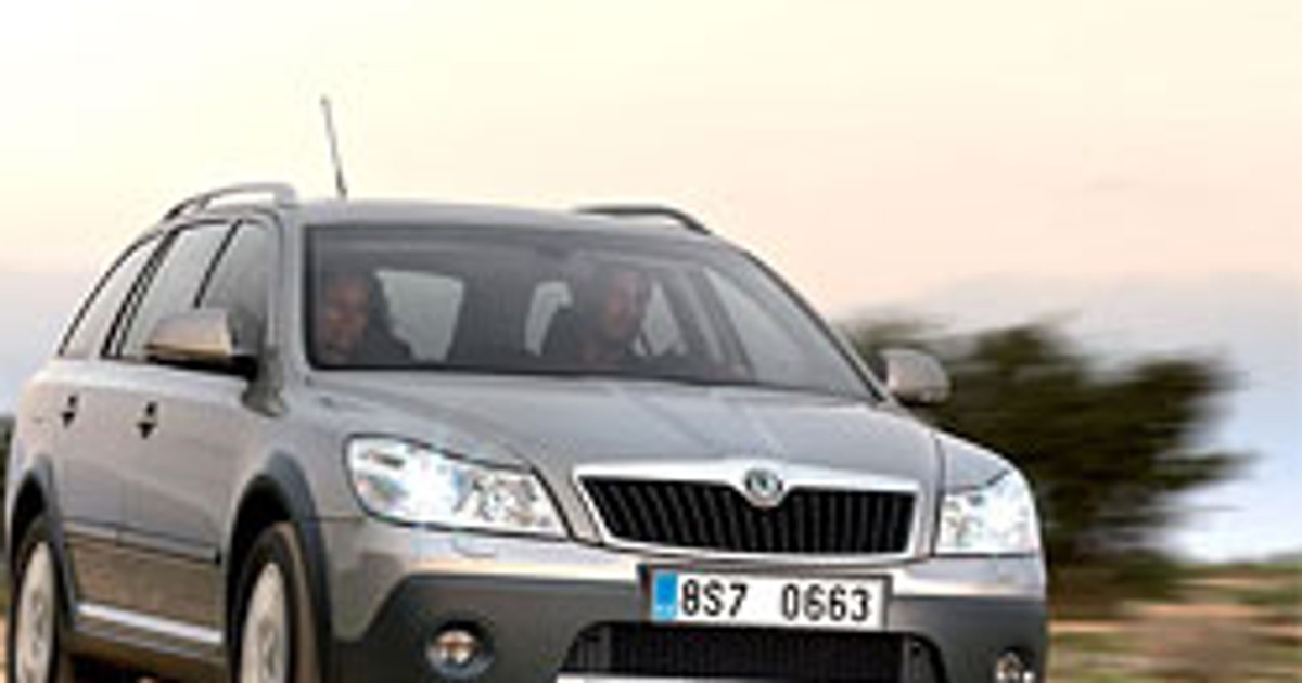 Škoda Octavia Scout: nowe zdjęcia
