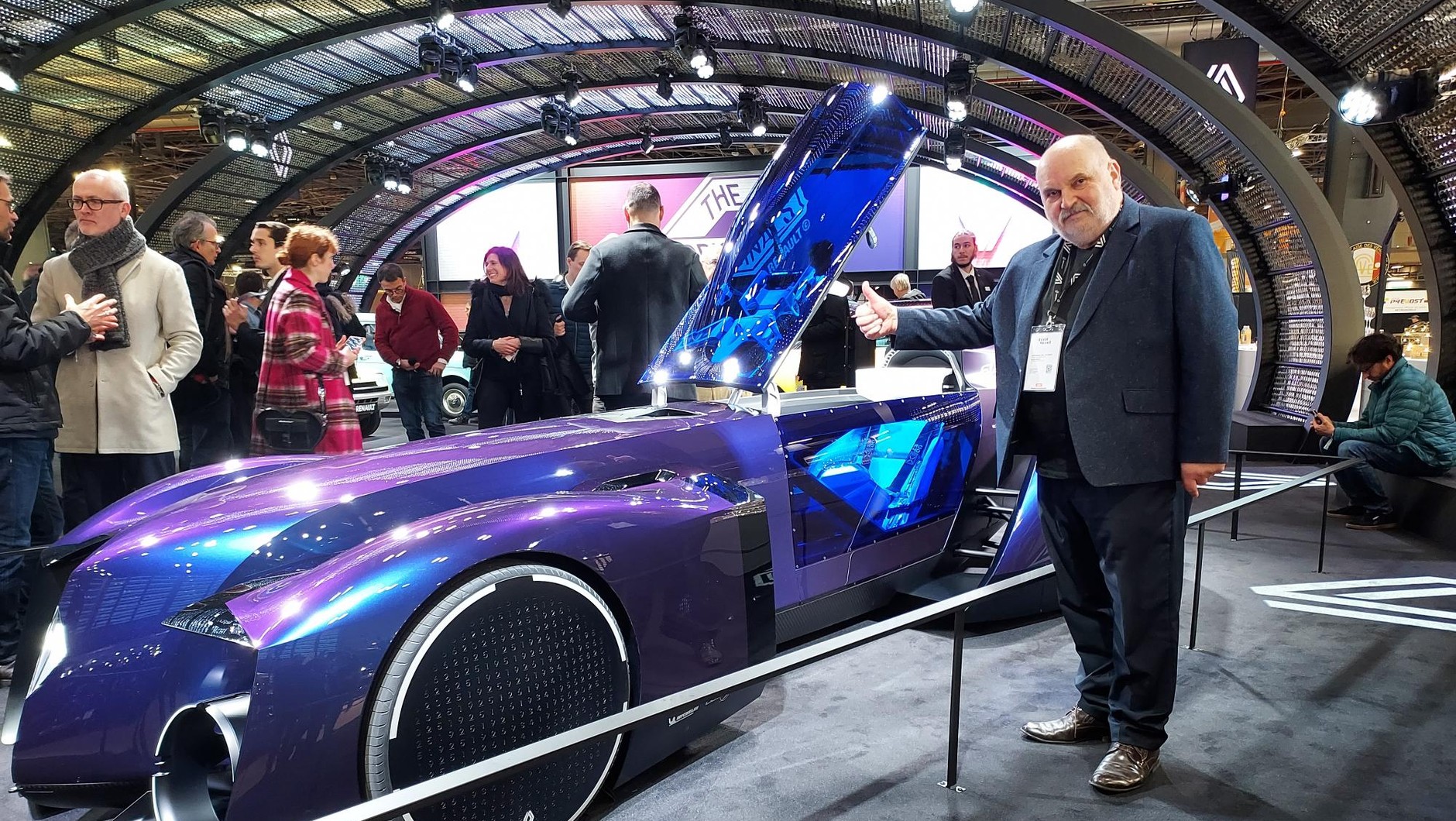 Retromobile 2025. Renault Filante Rekord 2025