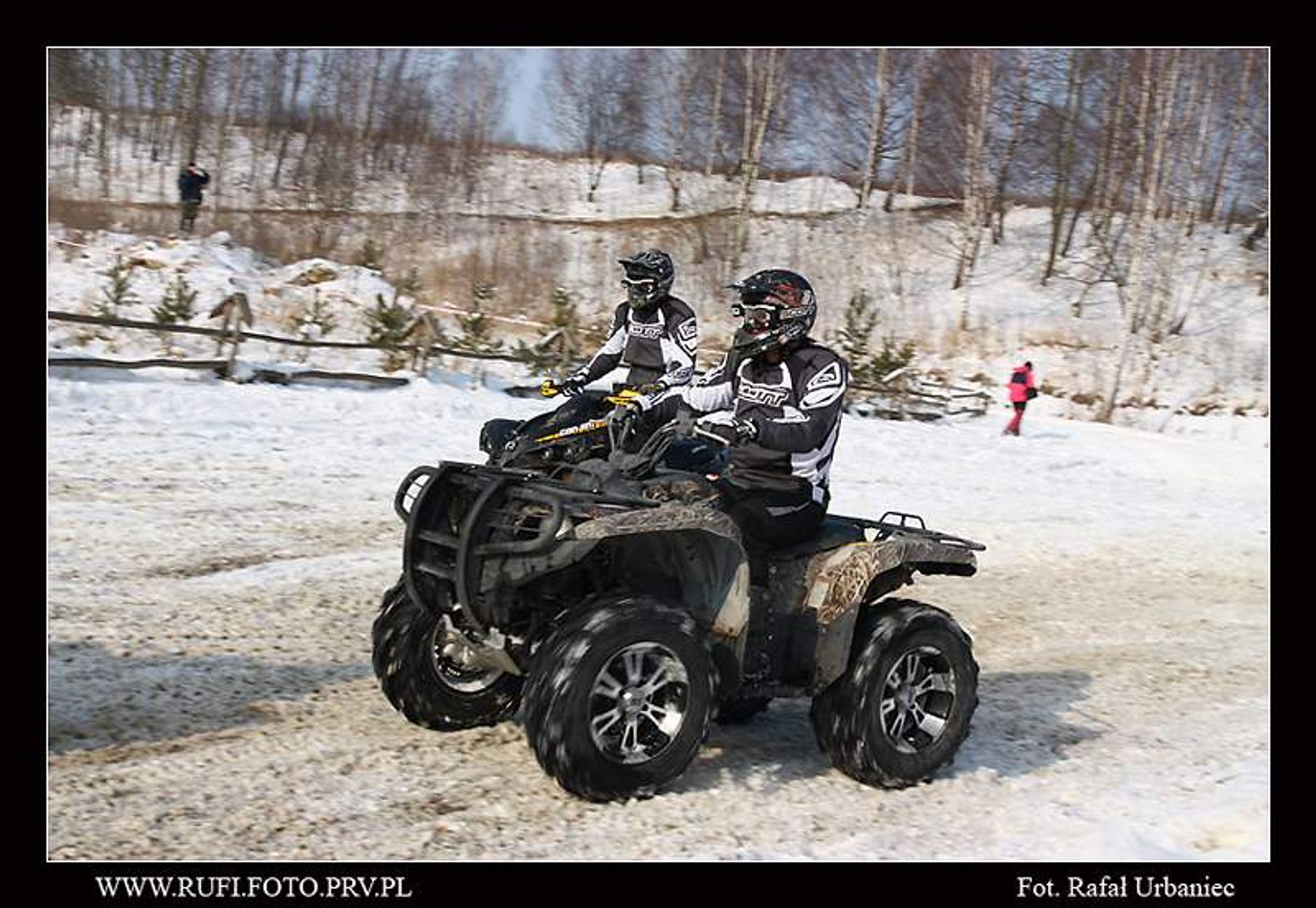 III Zimowa Integracja 4x4 Kryspinów 2009 - motocykle i quady (fotogaleria 1.)