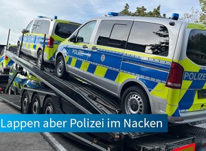 Wiózł radiowozy i łamał przepisy. Policja odkryła znacznie więcej