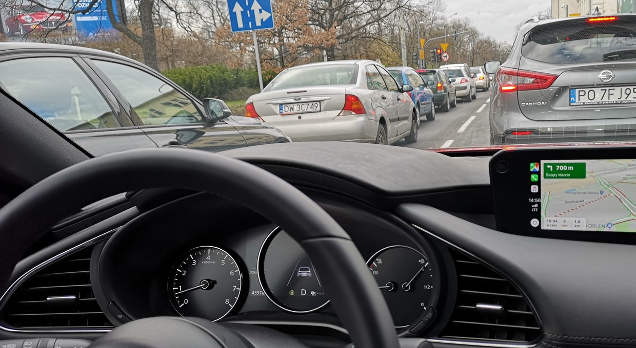 Najbardziej zakorkowane miasta świata w 2021 r. Polskie w czołówce