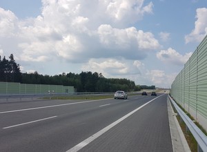 Trasa S7 ominie podwarszawskie Łomianki