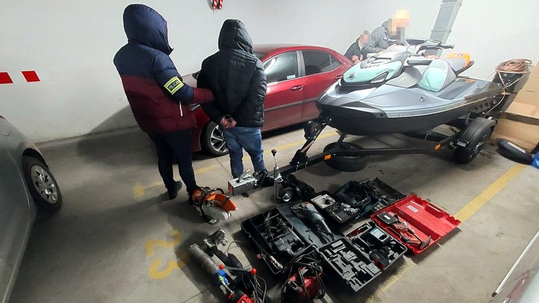 Skradziony skuter wodny i inne fanty pochodzące z kradzieży