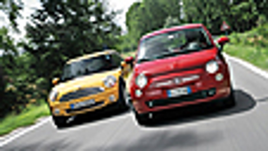 Fiat 500 & Mini One - Ikona kontra ikona