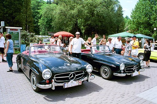 Oldtimery w Wiśle