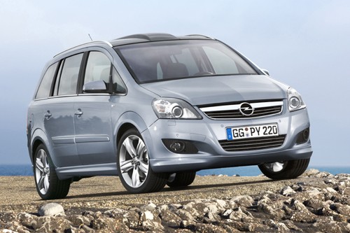 Opel Zafira po face liftingu - Drobny makijaż