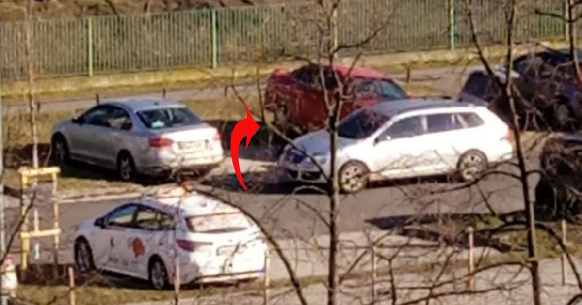 Mieszkaniec warszawskiego Ursynowa wyjrzał przez okno. Od razu zadzwonił na policję