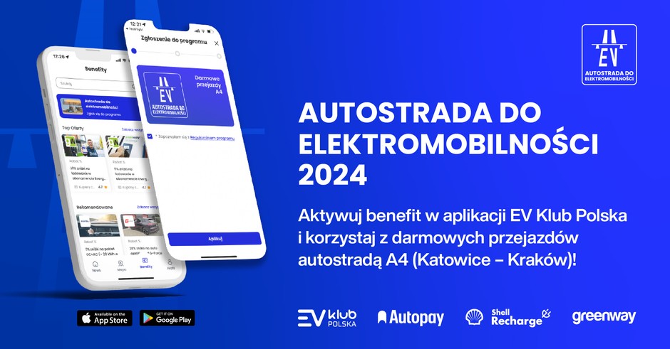 Kierowcy samochodów elektrycznych nie zapłacą za przejazd autostradą A4