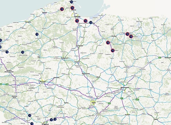 Gdzie najczęściej trafisz na kontrolę drogową?