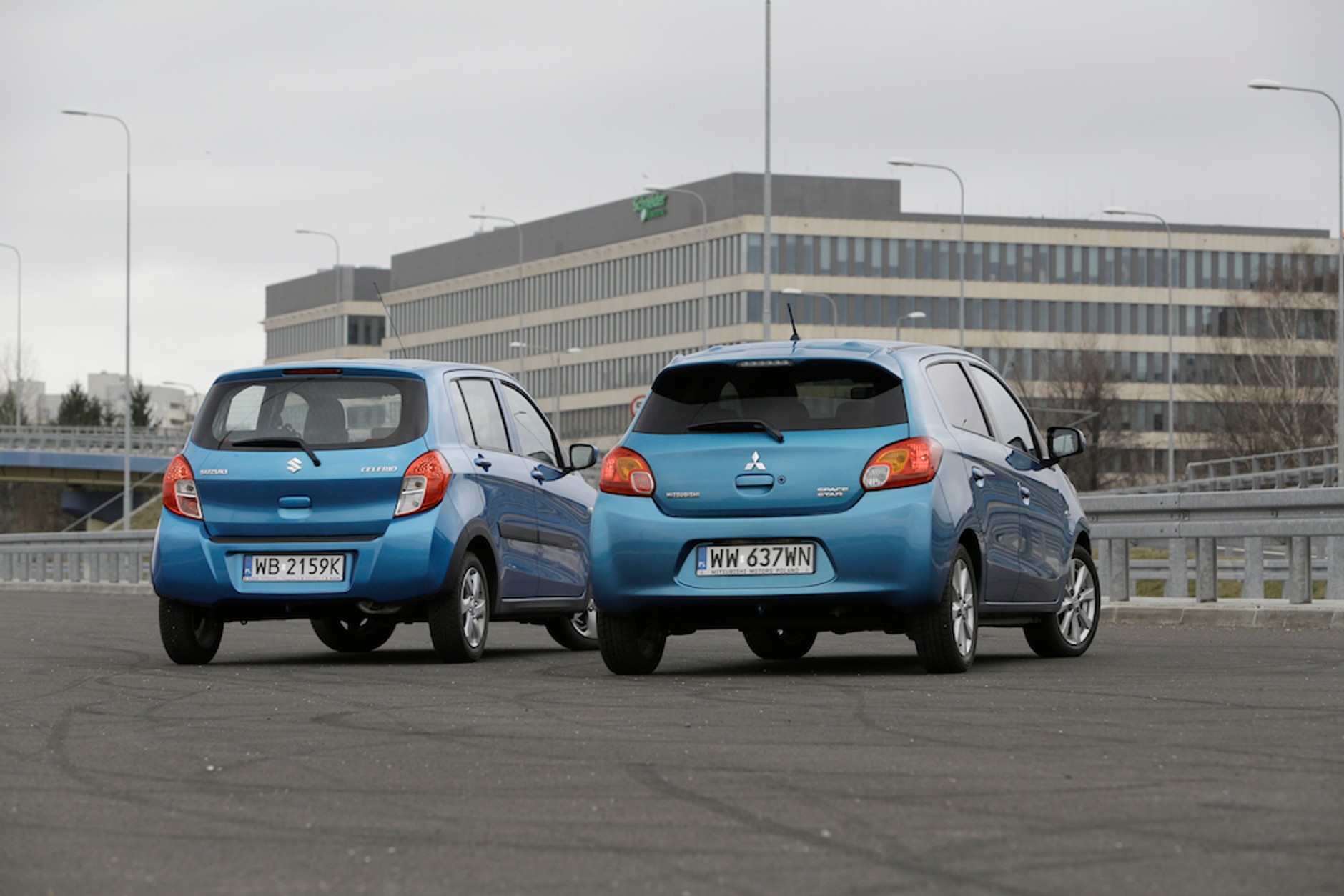 Mitsubishi Space Star i Suzuki Celerio
