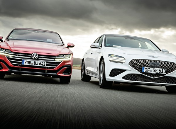 Znasz taką markę premium? Genesis G70 kontra VW Arteon, czyli pojedynek w klasie biznes