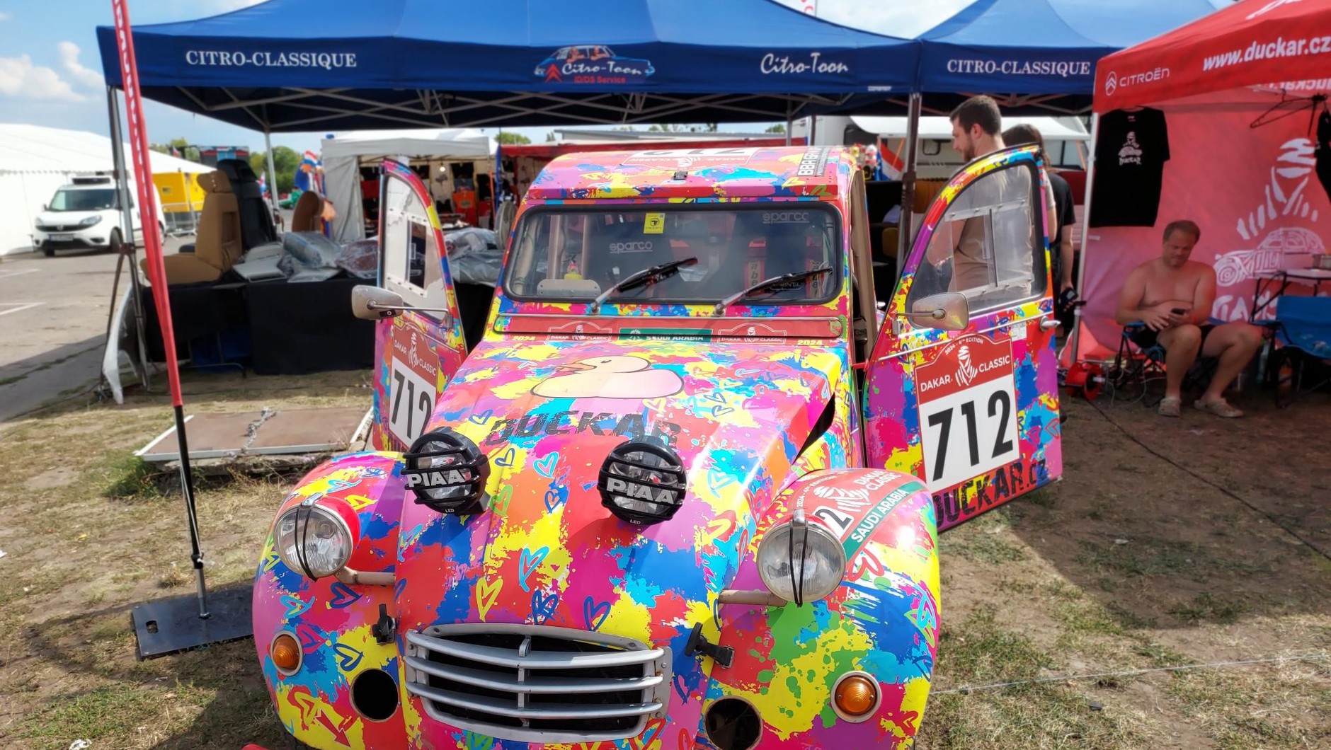 Zlot Citroenów w Toruniu