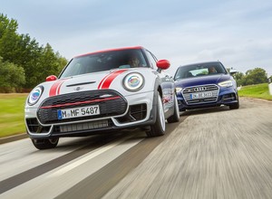 Audi S3 Sportback kontra Mini JCW Clubman - stylowe zabawki