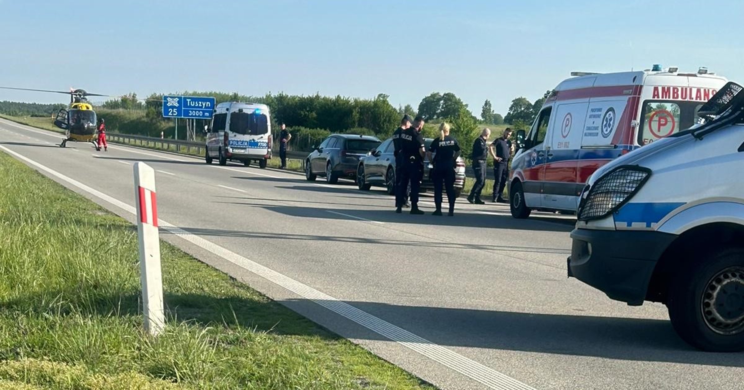 Bohaterska akcja ratunkowa na A1