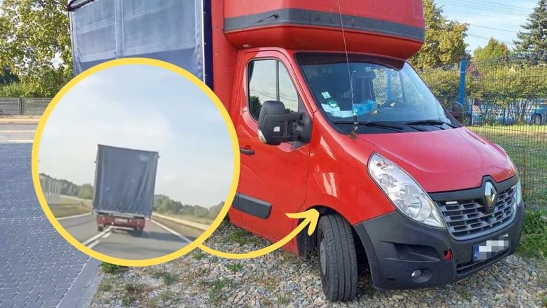 Nietrzeźwy kierowca zjeżdżał na przeciwległy pas ruchu