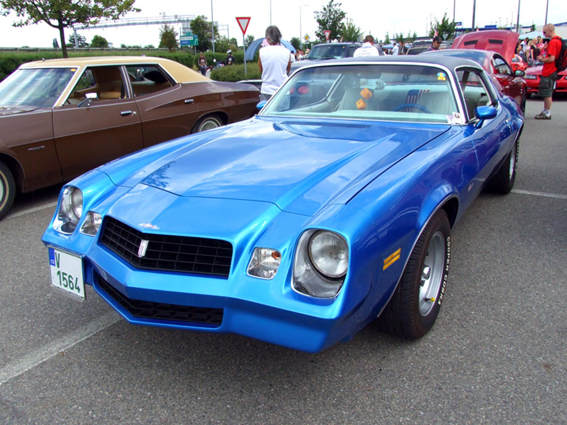 Zlot samochodów amerykańskich w Brnie (fotogaleria)