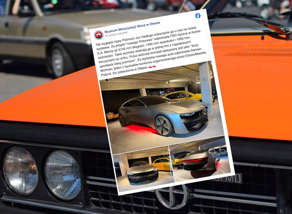 Nowy Polonez powraca. Koncept pojawi się w muzeum w Oławie