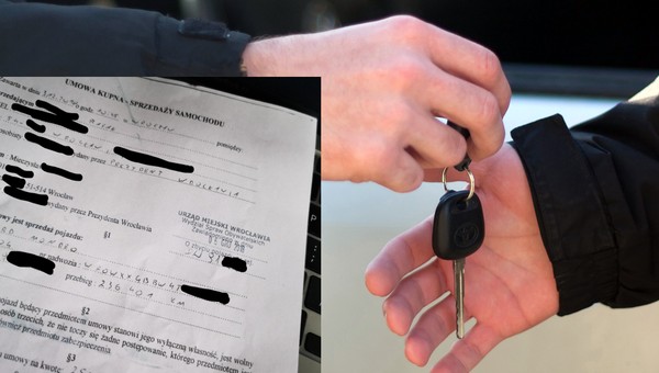 Sprzedał swój samochód, a potem dostał 5200 zł kary z winy kupca