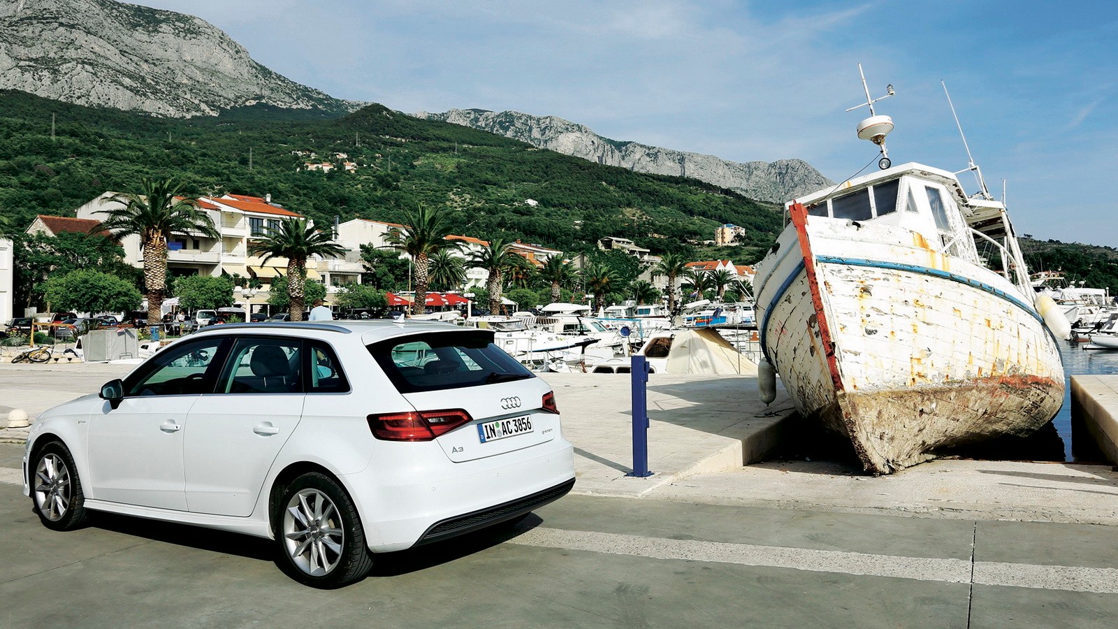 Audi A3 g-tron odwiedziło różne kraje europejskie. Było m.in. w Chorwacji, do której dojechało bez przeszkód