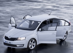 Škoda Rapid gwiązdą w Paryżu