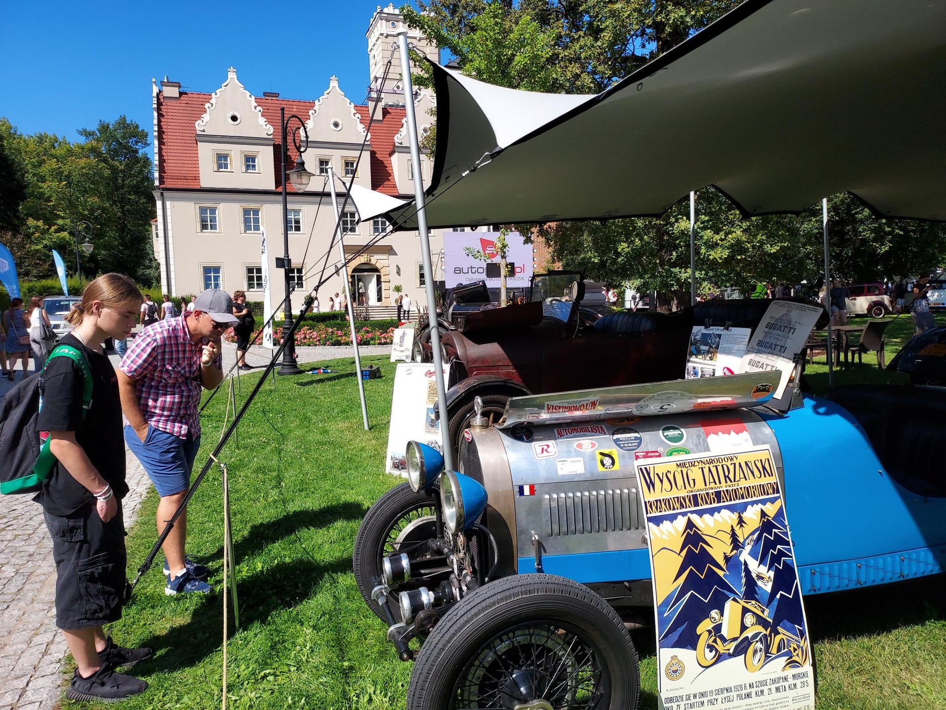 Klasyczne pojazdy na zamku Topacz 2024